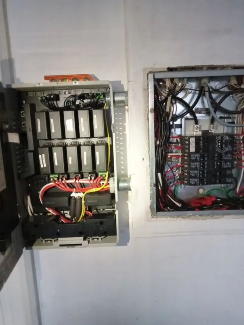 Electrical panel upgrade completed for Indoor Lighting Installation in Ashdown
